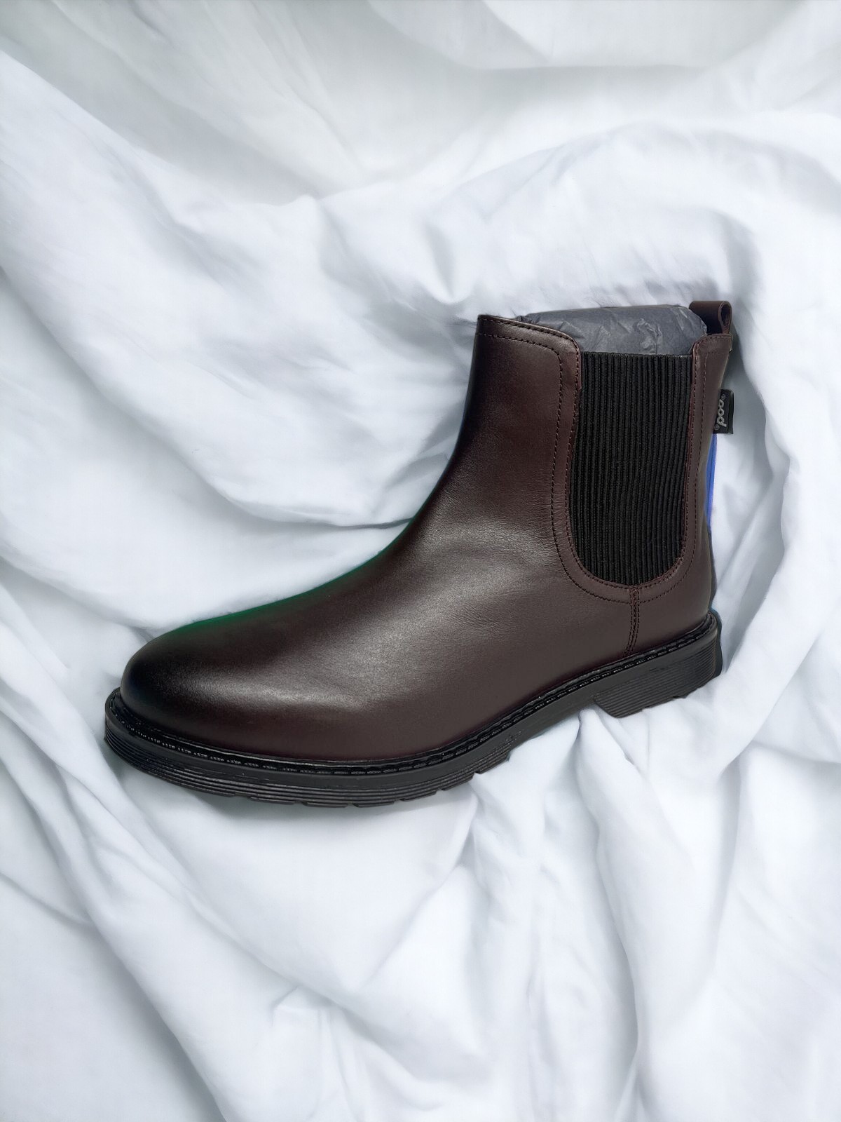 Pod Alia Burgandy Leather Chelsea. Boot size 38 RRP £105 L10c sku-2698