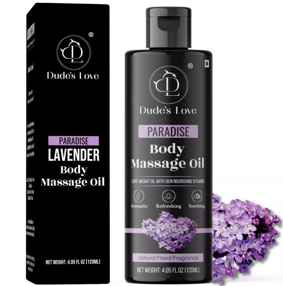 Lot 22: 10 x Organic - Lavender Floral Edible Body Massage Oil L6a sku-4069