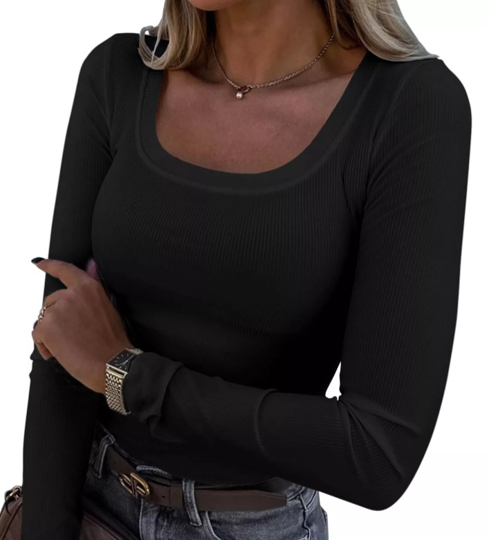 19 x Women's Tops Sweatshirt Ribbed Knit Slim Top RRP £469.30 Lb36a sku-4139