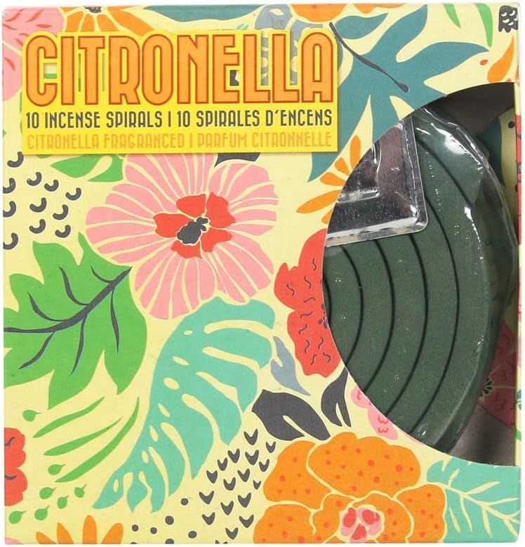 Lot 81: 10 x 10 Citronella Incense Coil Wheels RRP £8.99 ea. L9b sku-2881