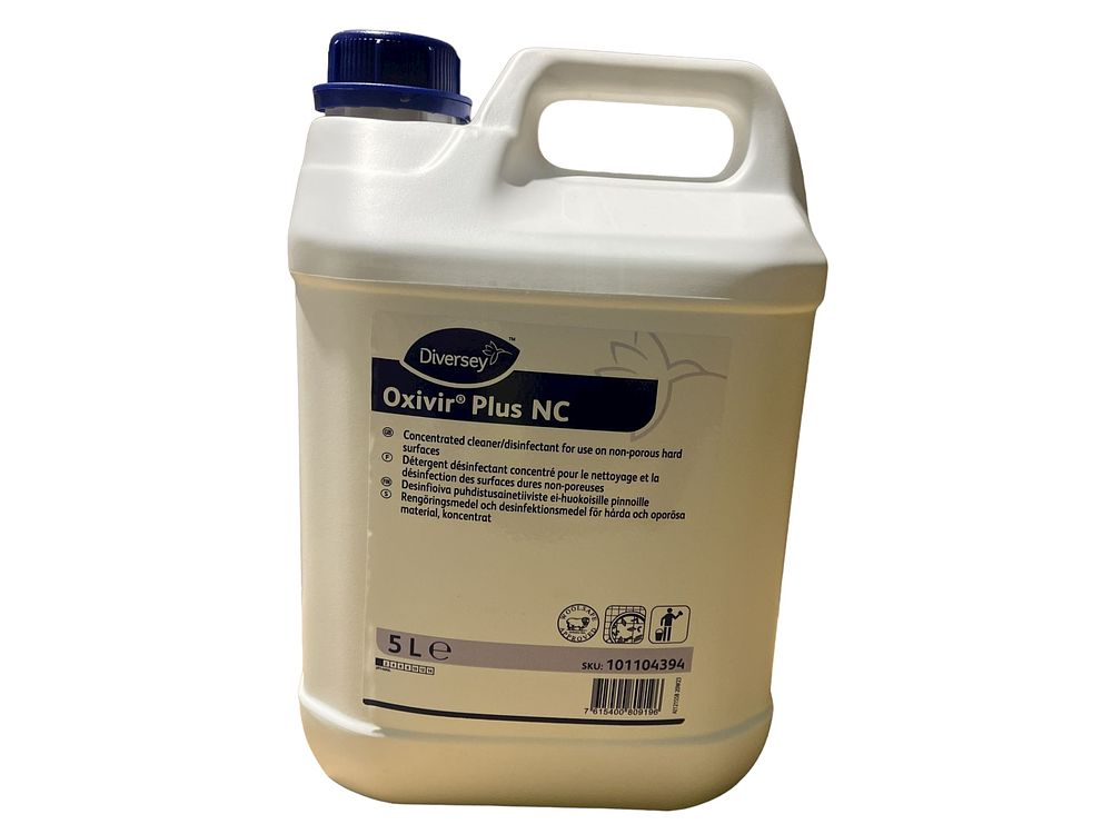 Lot 126: 2 x Diversey Surface Disinfectant Oxivir Plus 5L - L29b sku-2338