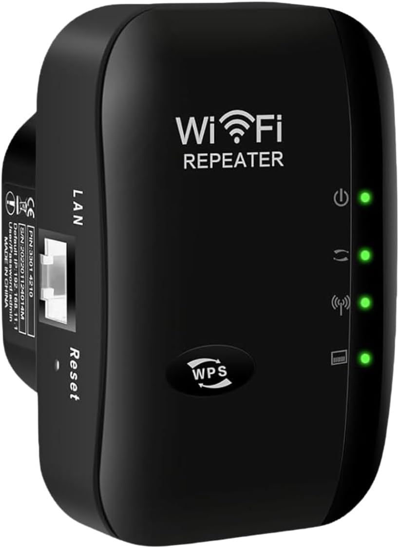 Lot 314: 2025 Newest Wifi Extender, Wifi Booster, Wifi Repeater, Covers up to 3000 Sq L3a sku-3546