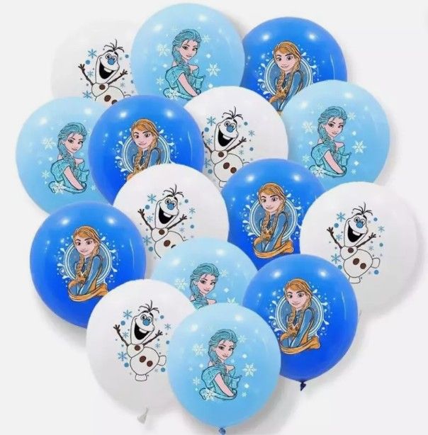 Lot 319: 10 x 18 Pcs Party Balloon Packs - Frozen Lrc sku-3702