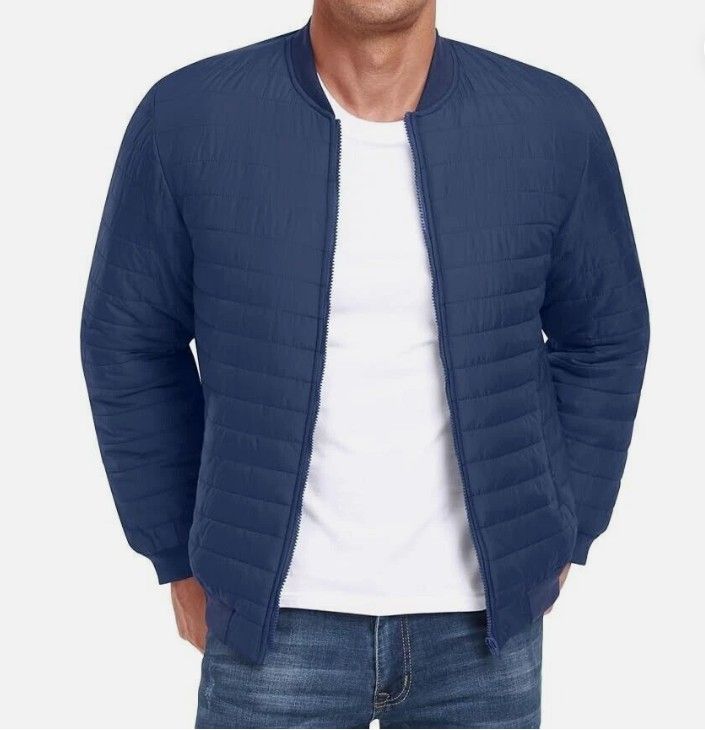 Lot 321: Men's Casual Windproof Winter Lined Warm Jacket - Large  L2 sku-4111
