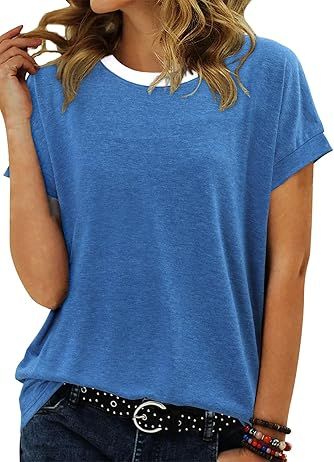 Lot 323: 5 x Women's Short Sleeve Shirts L28b sku-4496