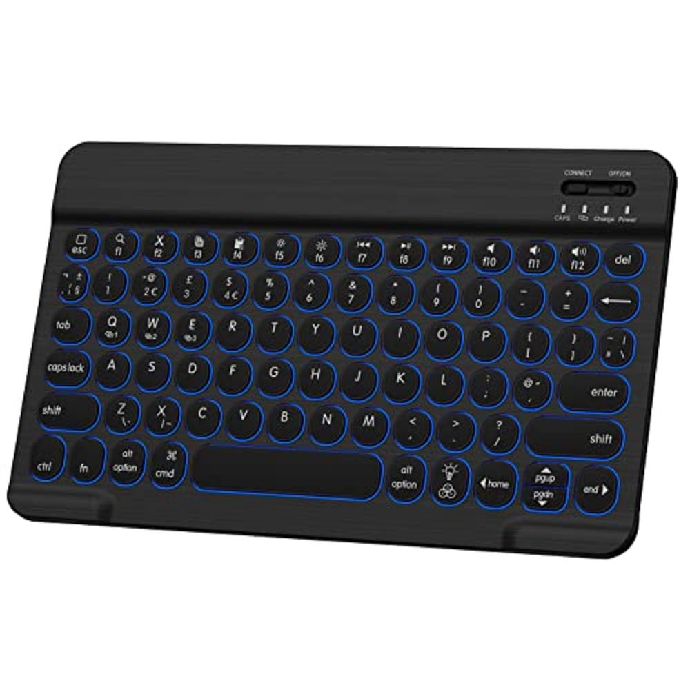 Lot 368: Bluetooth Keyboard,7-Color Backlit Multi-Device L4a sku-3757
