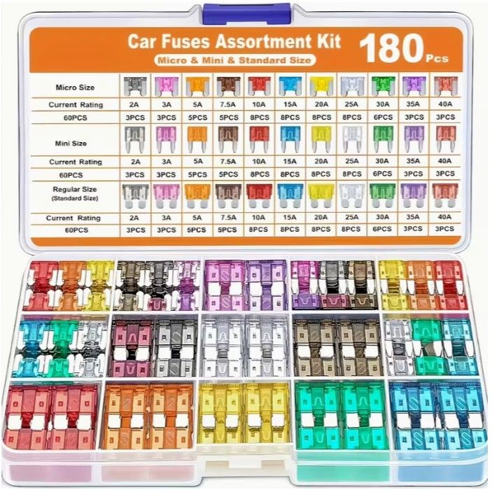 Lot 403: 180 x Automotive Fuse Kit, L2a sku-4029