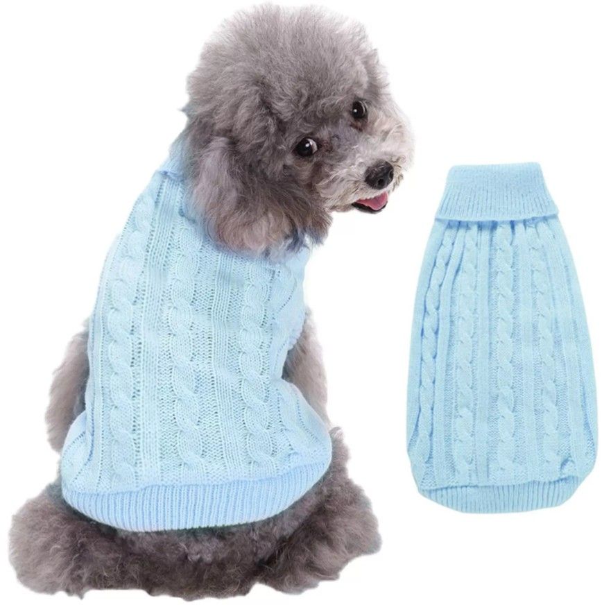 Lot 405: 10 x Pet Sweater Dog Cat Warm Coat L5c sku-4145