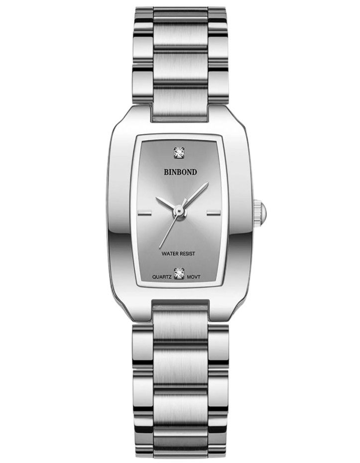 Lot 411: Women's Square Quartz Watch Lb41 sku-4241