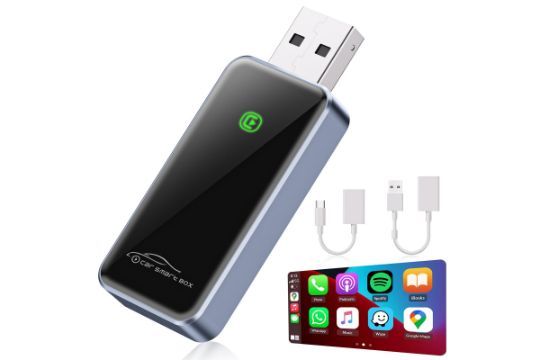 Lot 421: Wireless CarPlay Adapter UK for iPhone L3a sku-3904