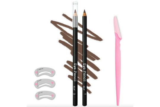 Lot 427: 21 x Professional Eyebrow Pencil Set, Long Lasting Brown L6a sku-3894