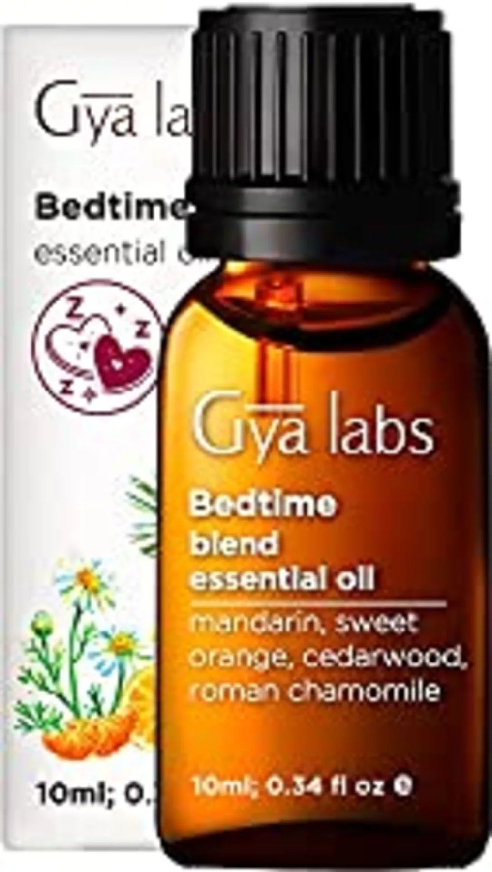 Lot 457: 10 x Gya Labs Bedtime Essential Oil Blend for Calming & Relaxing (10ml) RRP £135.99 L8a sku-4391