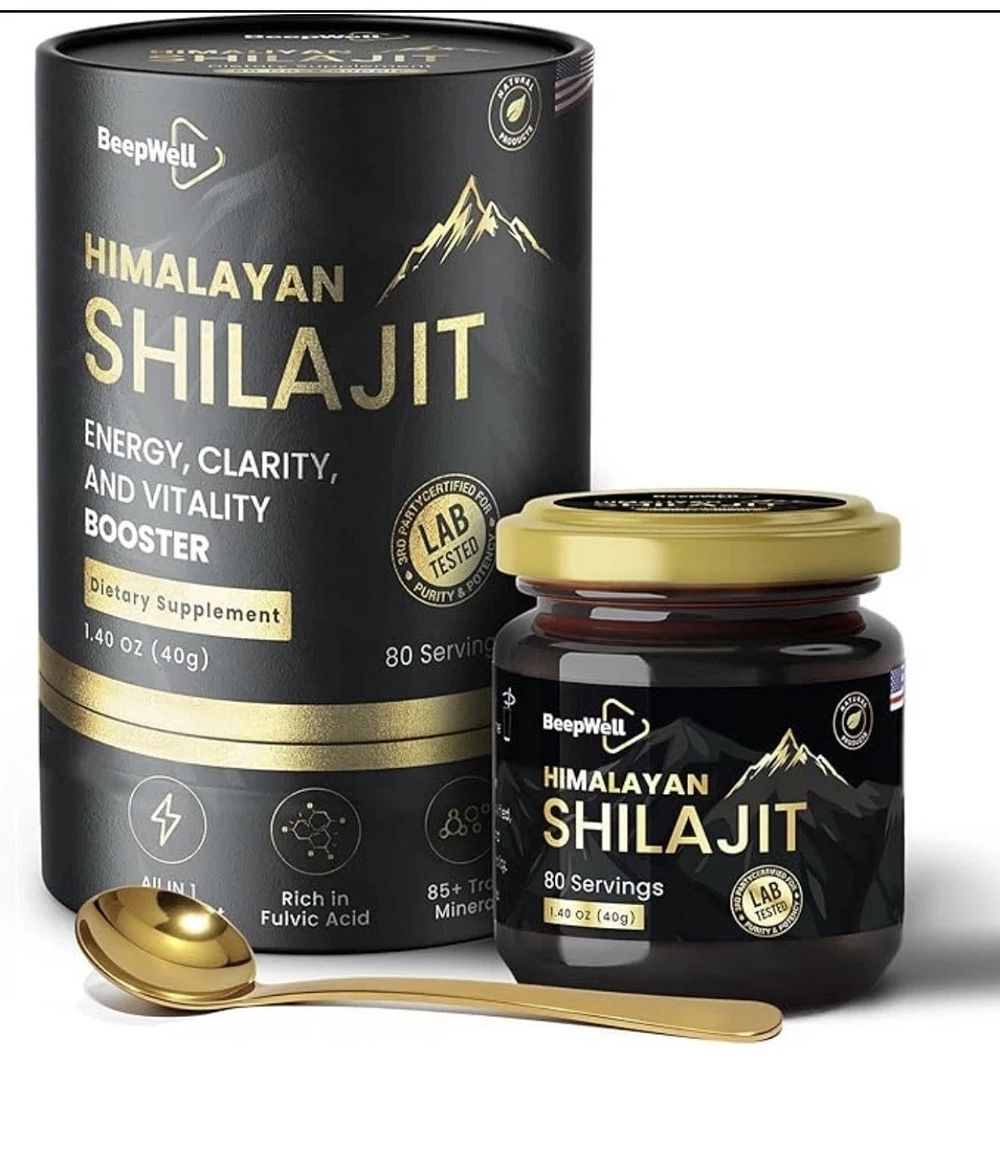 Lot 58: 5 x Himalayan Natural Shilajit Vitality Energy 40g L10b sku-4846