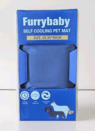 Lot 68: Furrybaby Dog Self Cooling Mat Grey XS 30x40cm L13c sku-3285