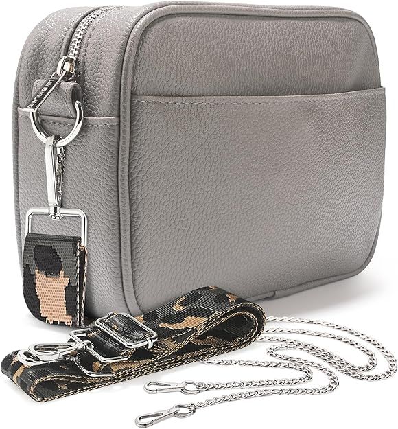 Lot 142: Cross Body Bag Women - Multiple Pockets, 2 Straps L6a sku-4638