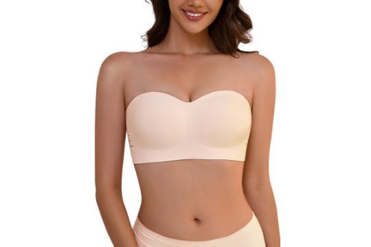 Lot 153: 11 x Women's Strapless Bras Wireless Lb36 sku-3643