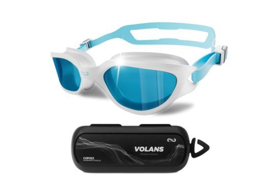 Lot 217: 5 x Women's Swim Goggles, Swimming Goggles Anti-fog  L3 sku-3715