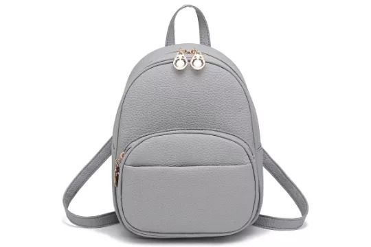 Lot 254: Small Backpack for Teen Girl Vegan Leather RRP £22.04 Lb17 sku-4338