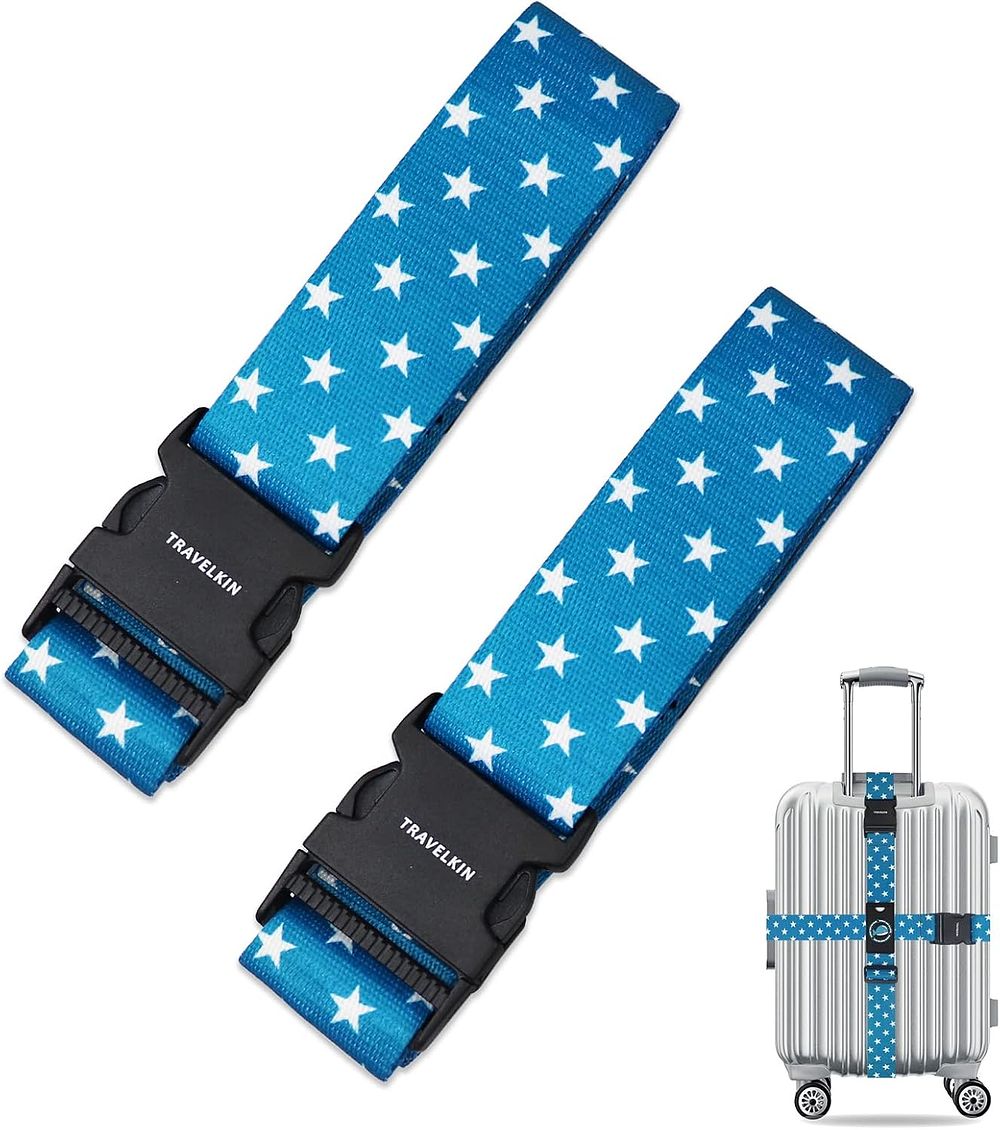 Lot 354: 10 x 4 Pack Luggage Straps Lrc sku-3725