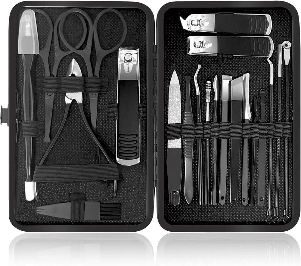 Lot 381: Manicure Set 21 Pcs Professional Pedicure Kit L8a sku-4578
