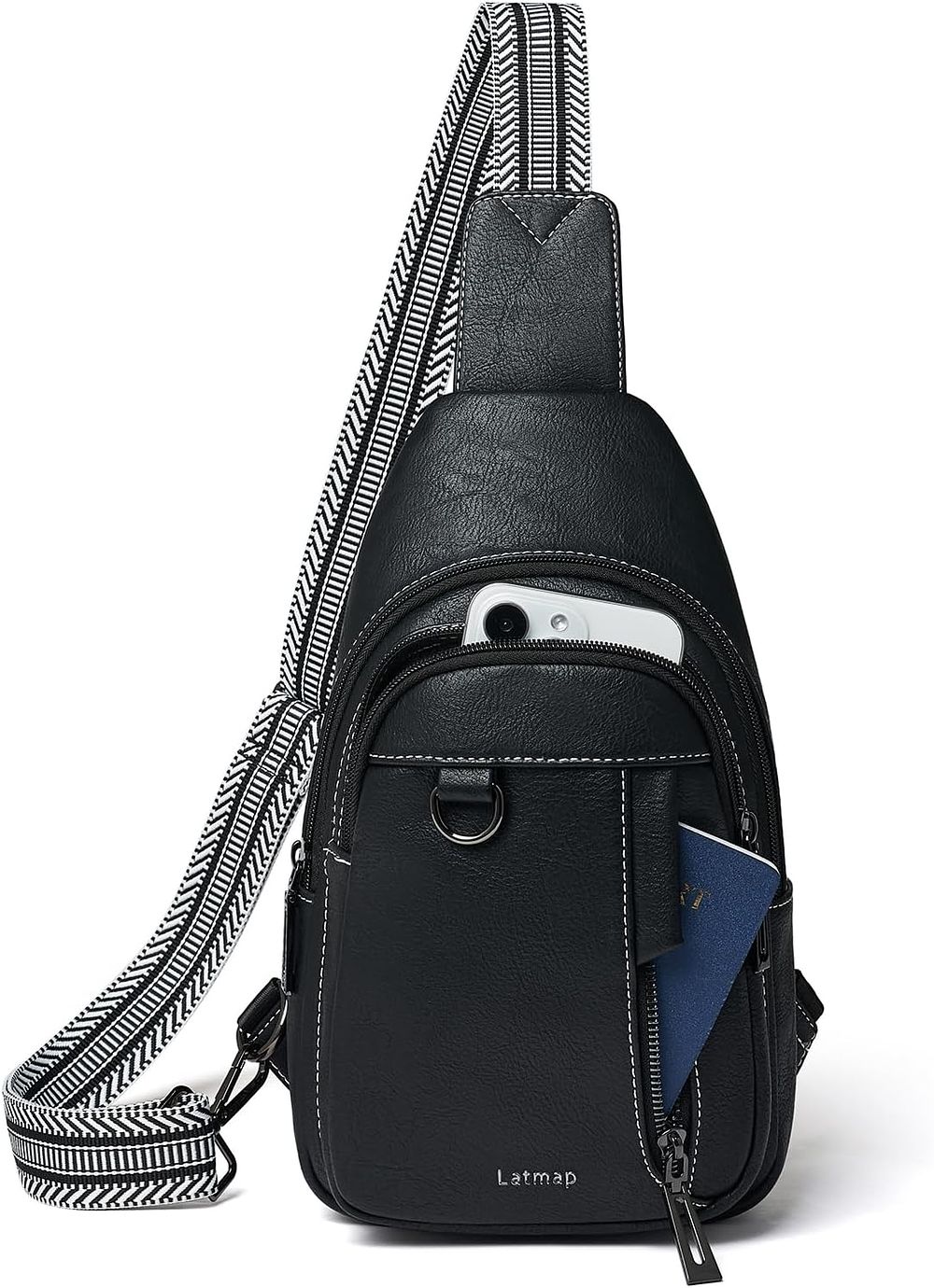 Lot 487: Crossbody Bags for Women Backpack PU Leather RRP £26.99 L24b sku-4841
