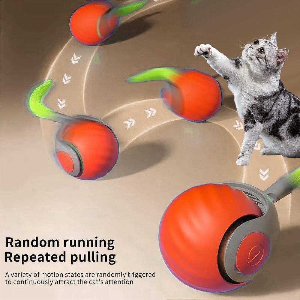 Lot 490: 12 x Smart Interactive Cats Toy with 2 Modes L13a sku-3936