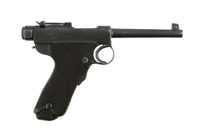 1902 Grandpa Nambu Japanese Pistol 8mm. Rare early Nambu production Type A (Grandpa Nambu) Tokyo