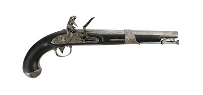 U.S. Model 1819 Flintlock Pistol. U.S. Model 1819-pattern flintlock pistol, approximately .54 