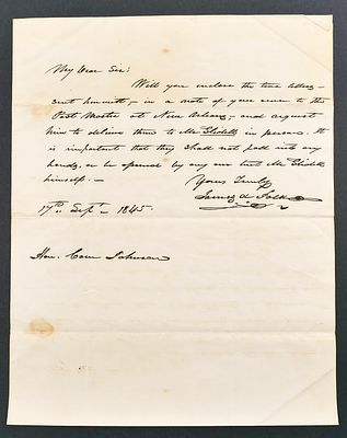 President JAMES POLK Content ALS, Mexican War. Historically important autograph letter signed 