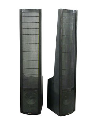 Pair of MARTIN LOGAN SL3 Speakers. Pair of Tall Martin Logan SL3 Speakers. Measure approx 13" x 