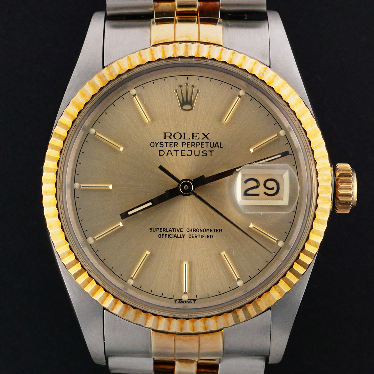 ROLEX Datejust Ref. 16013 Two-Tone Wristwatch