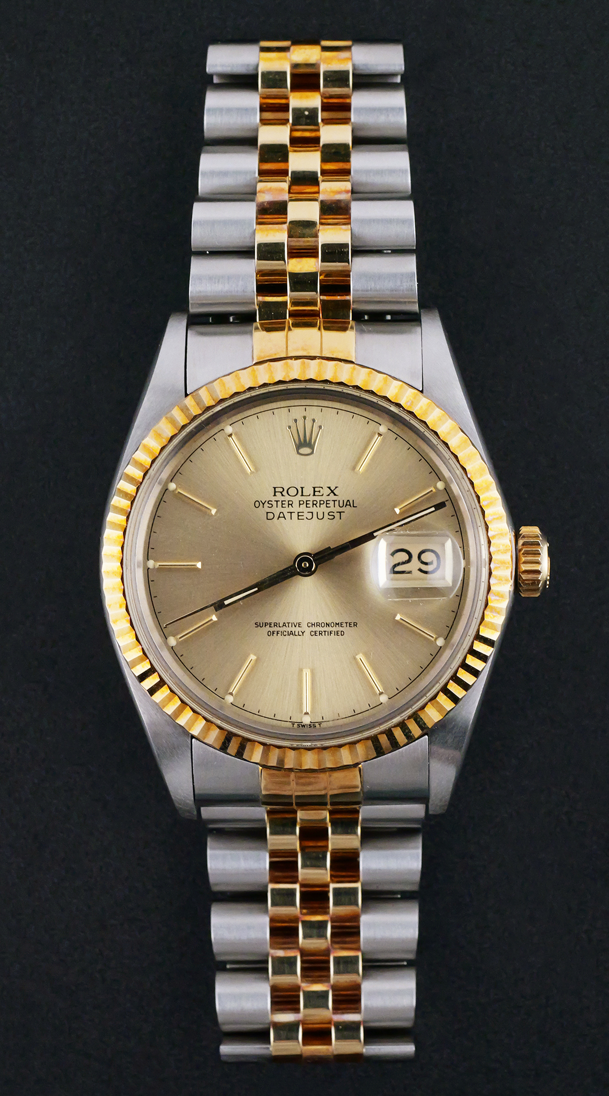 ROLEX Datejust Ref. 16013 Two-Tone Wristwatch