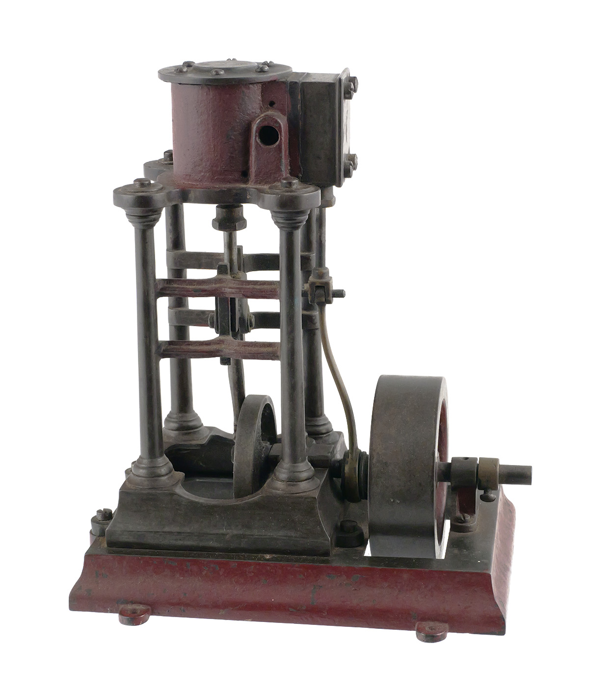 Antique Four-Column Vertical Steam Engine