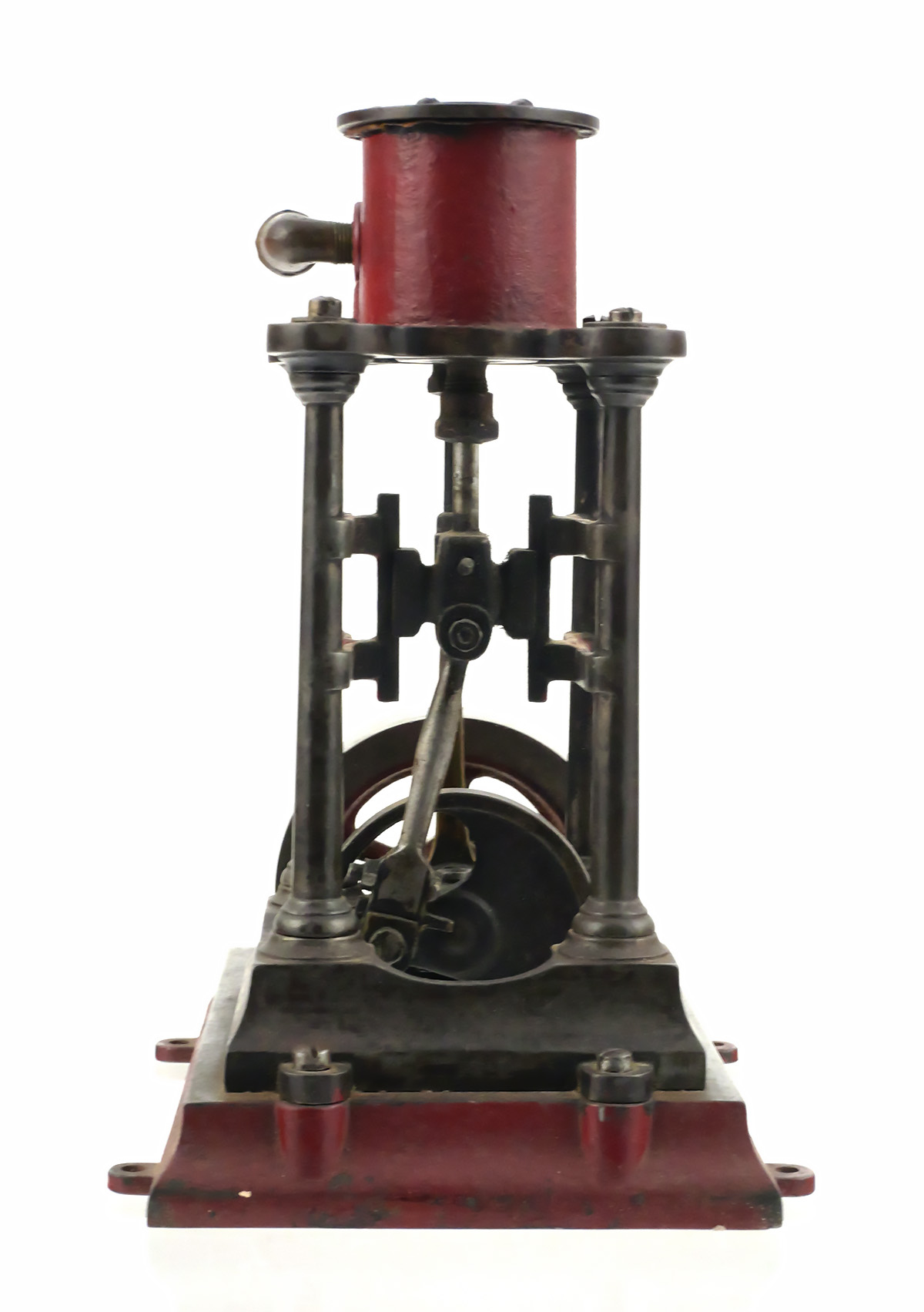Antique Four-Column Vertical Steam Engine