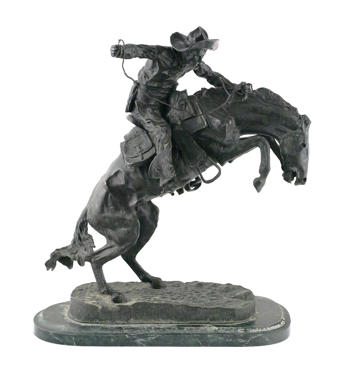 Frederic Remington Broncho Buster Bronze