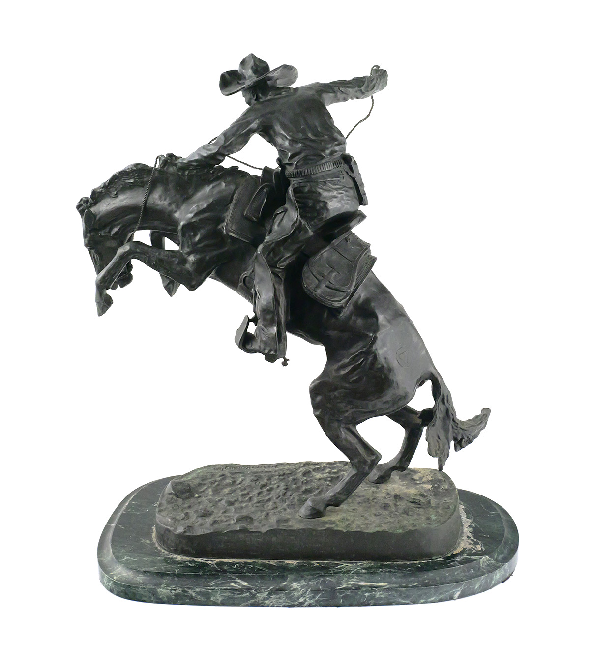 Frederic Remington Broncho Buster Bronze