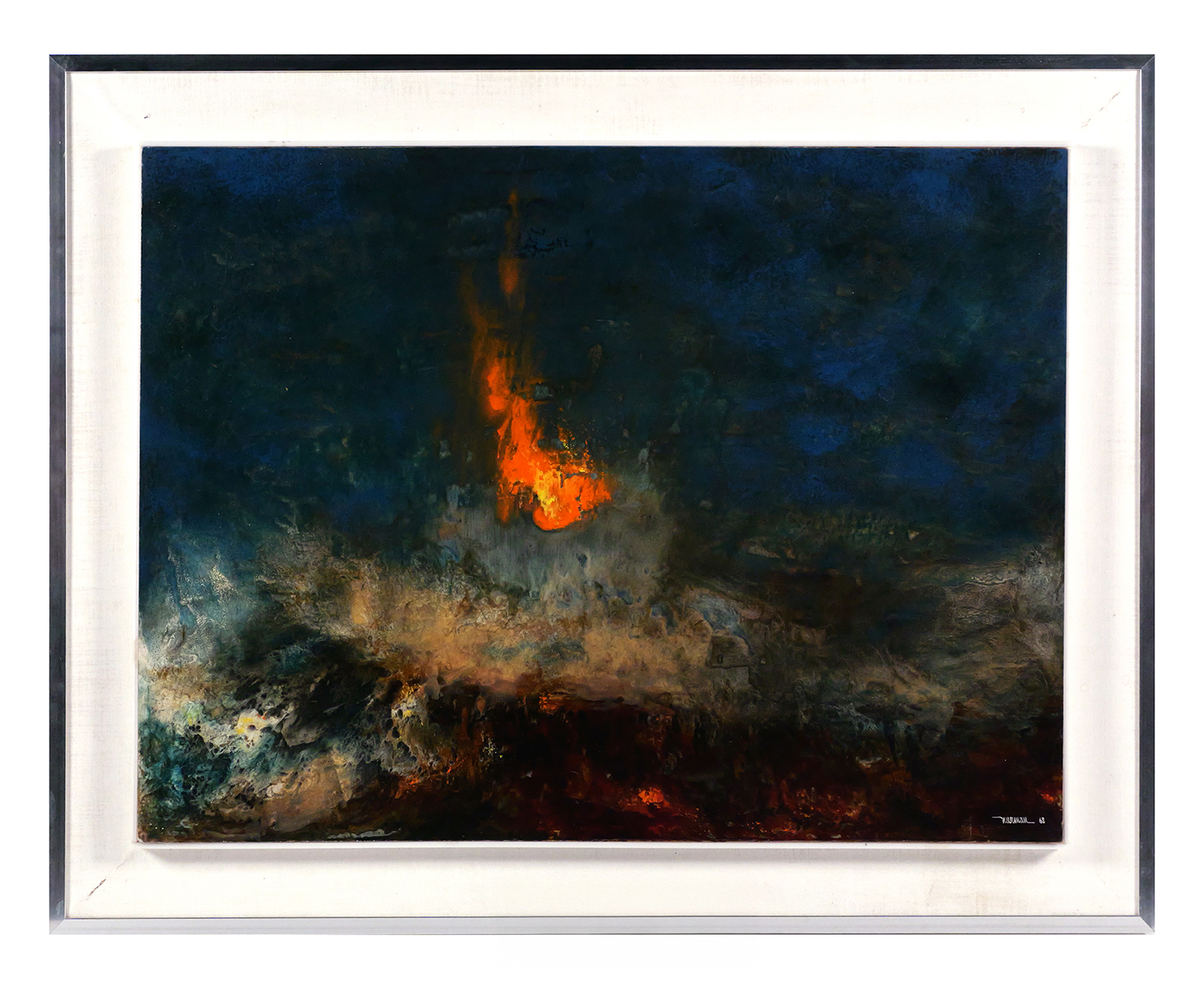 LEONARDO NIERMAN Abstract Painting