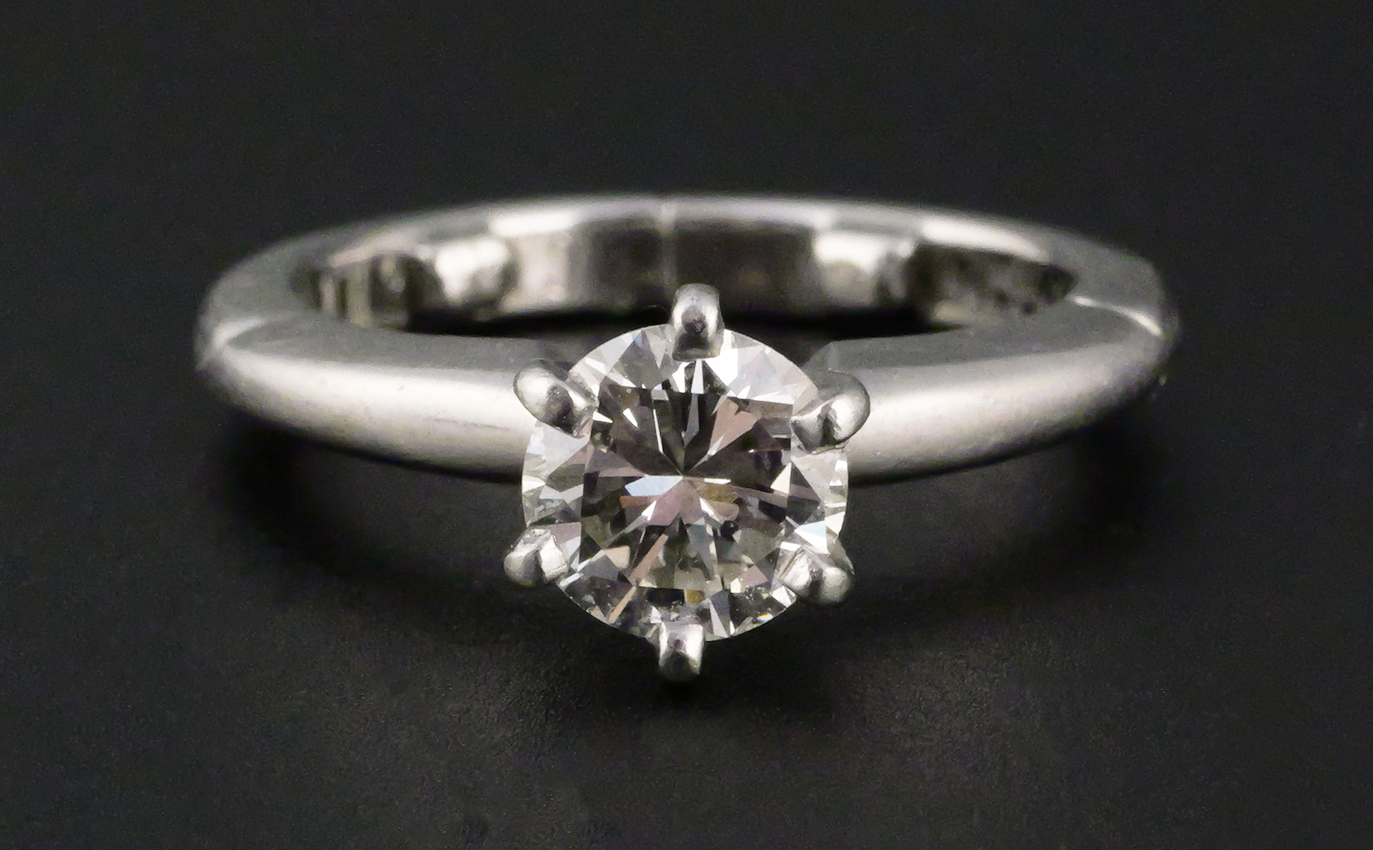 Platinum and Diamond Ring, poss Tiffany