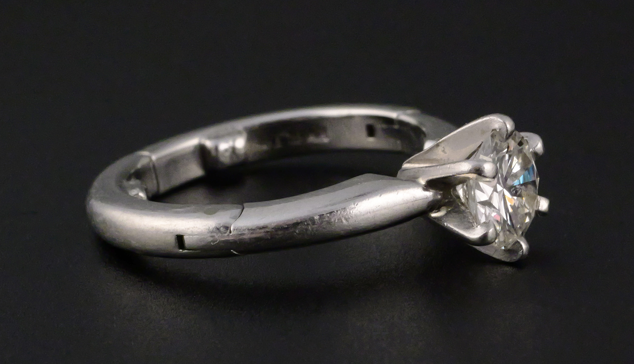 Platinum and Diamond Ring, poss Tiffany