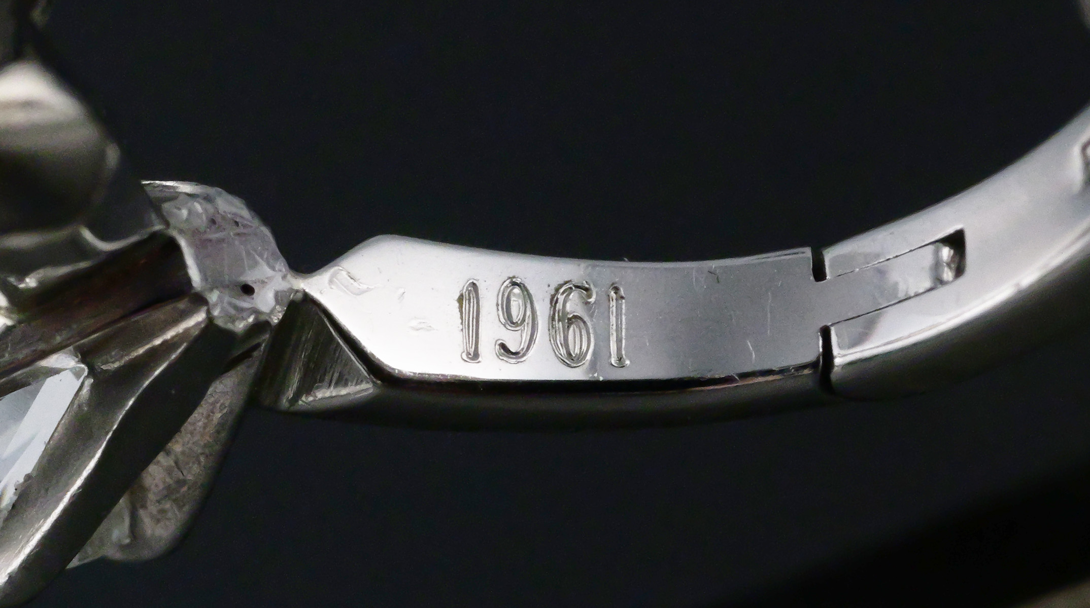 Platinum and Diamond Ring, poss Tiffany