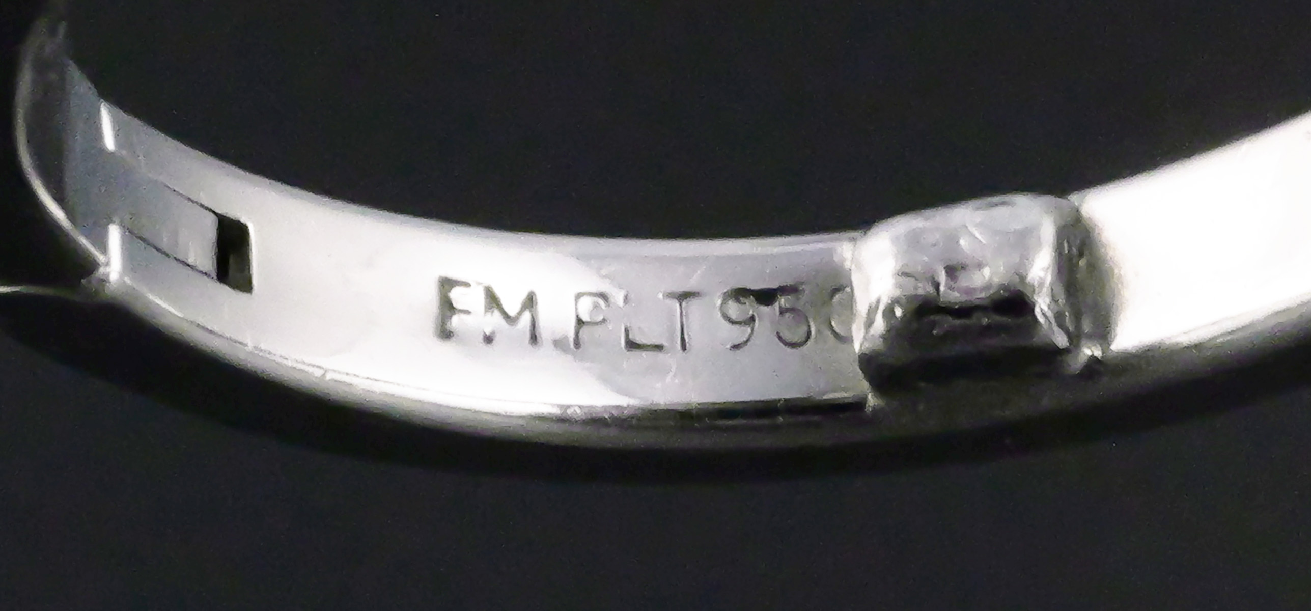 Platinum and Diamond Ring, poss Tiffany