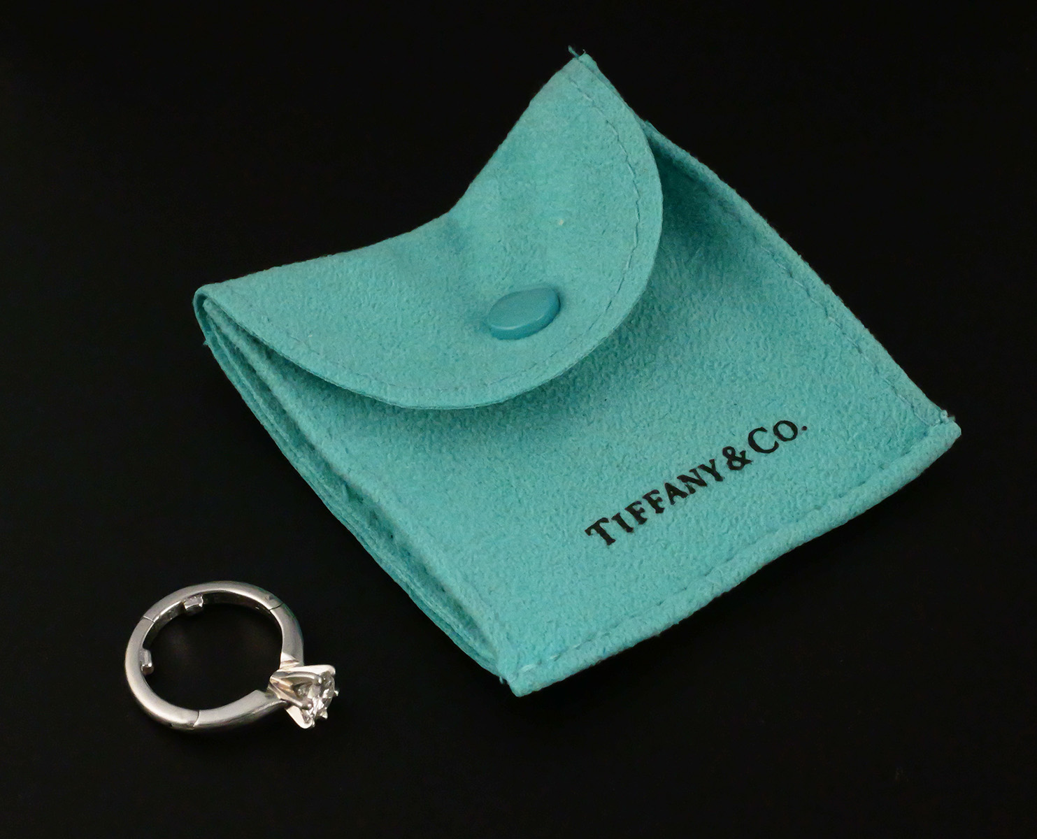Platinum and Diamond Ring, poss Tiffany