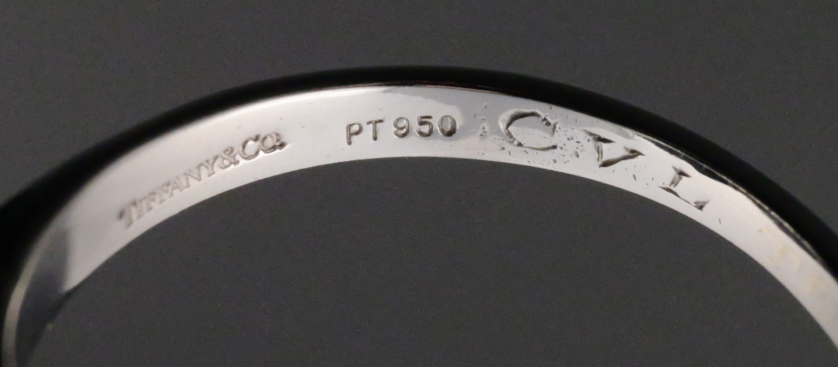 Platinum 950 Tiffany & Co Ring