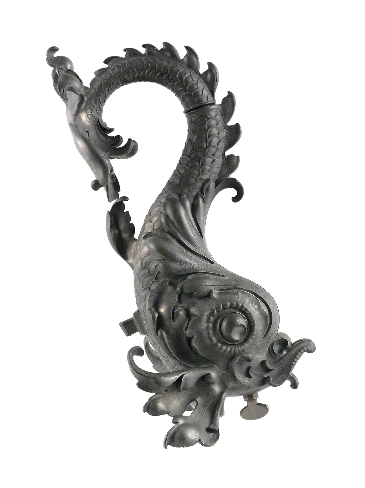 Antique Lavabo Mythical Fish Wall Mount Dispenser