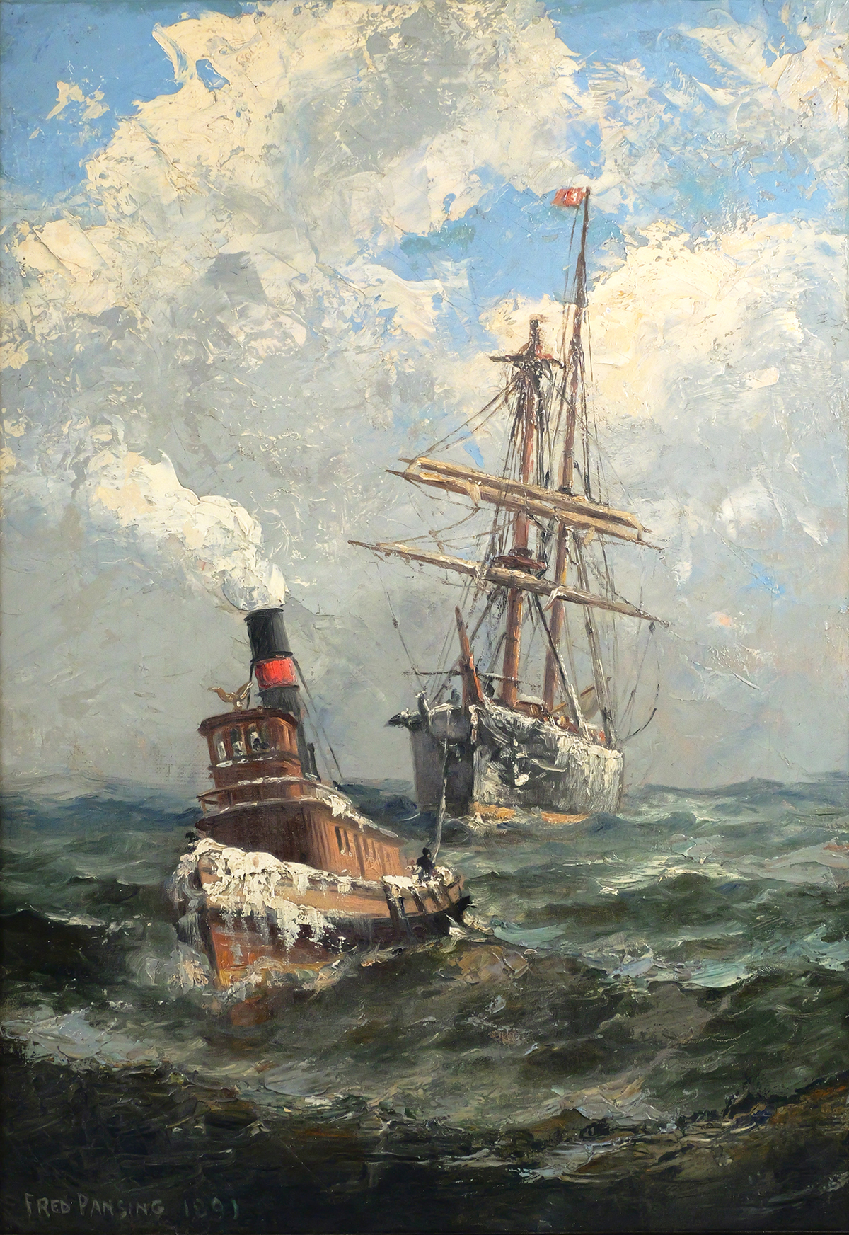 FRED PANSING Maritime Painting