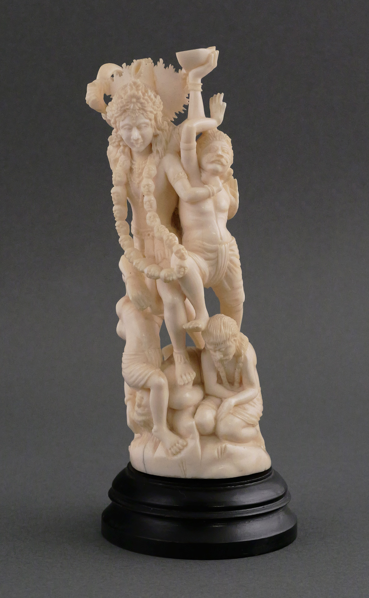 Antique Ivory Carving God of War