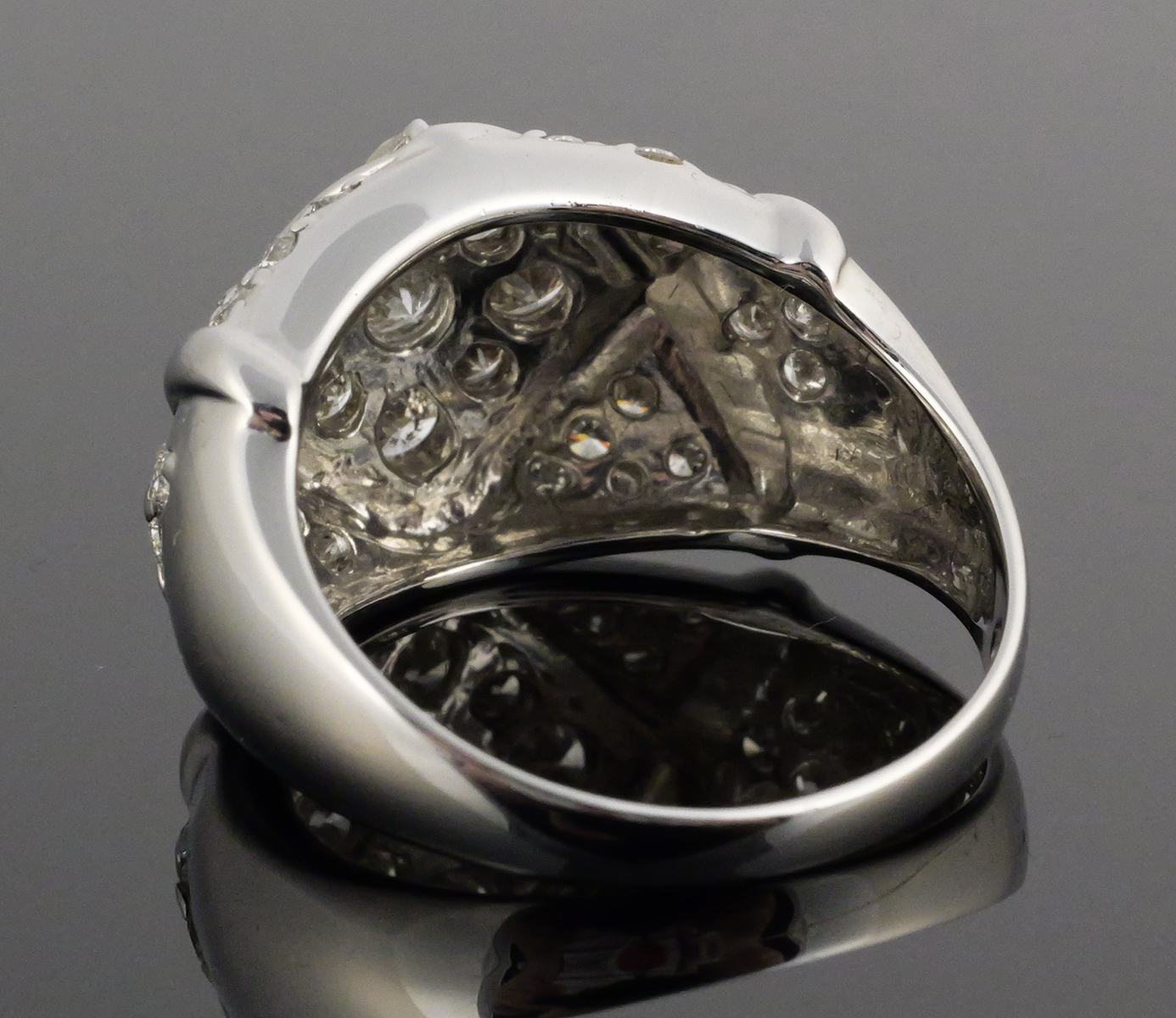 Platinum & 1.0 ct Diamonds Ring