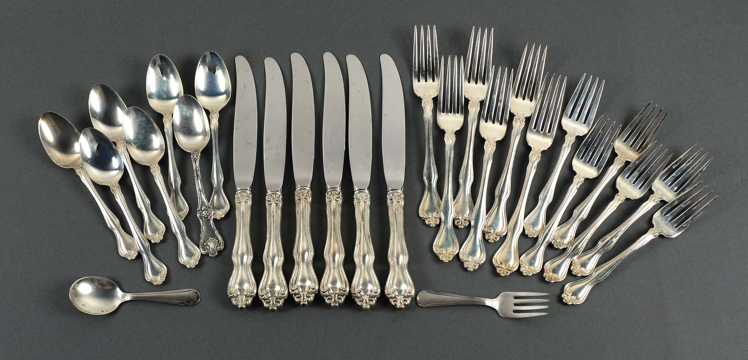 (27) Sterling Silver Flatware Pieces
