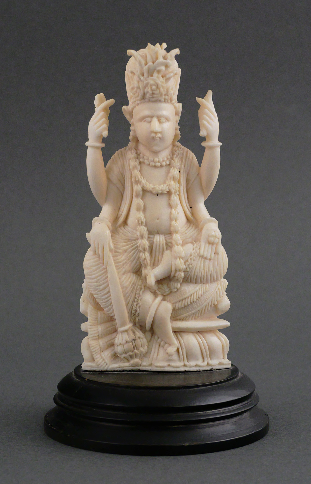 Antique Ivory Carving of a God