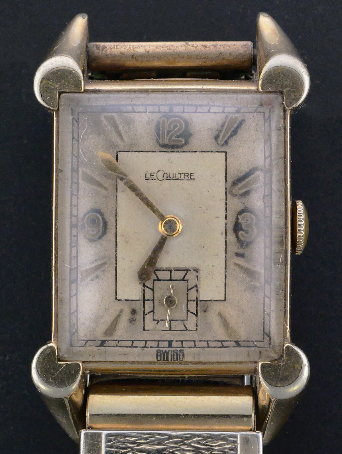 LeCoultre Art Deco Wristwatch